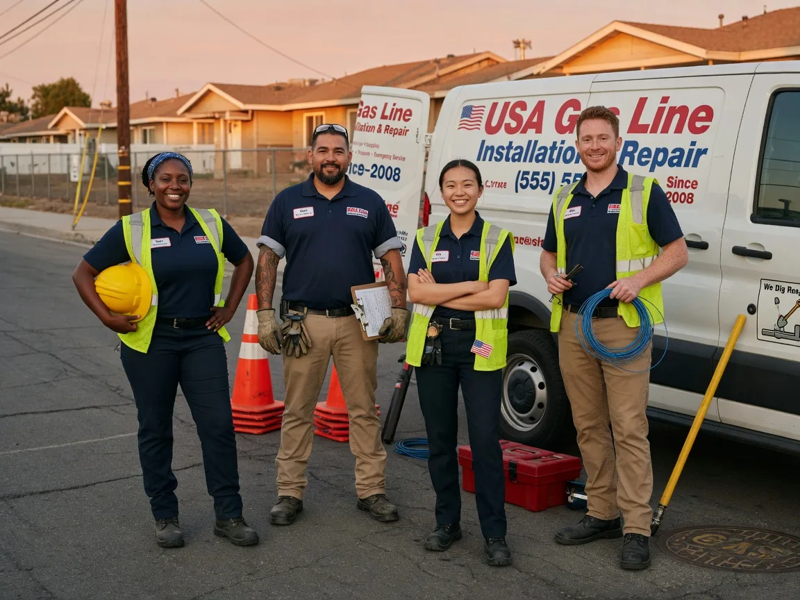 Gas Line Installation company in Queen, PA